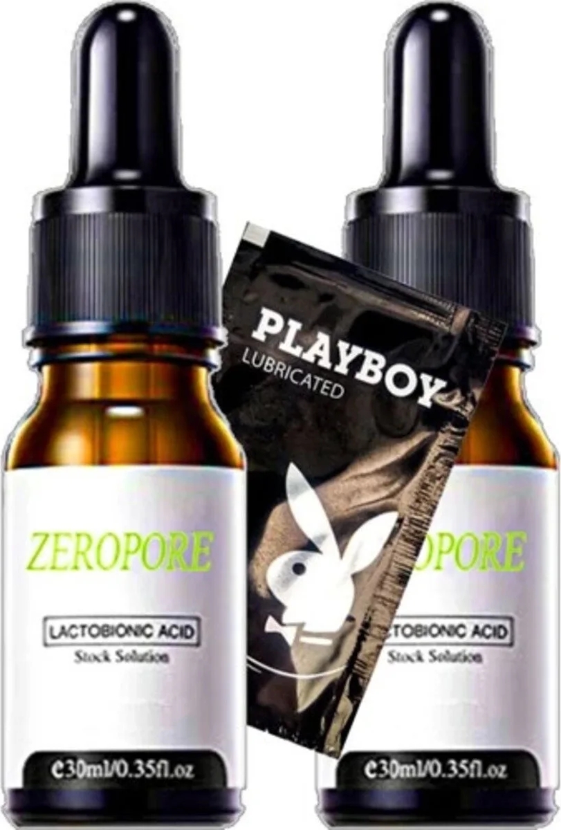 Zeropore Instant Perfection Serum - Boyun Dekolte Yüz Cilt Bakım  30 ml x 2 Adet + Jel