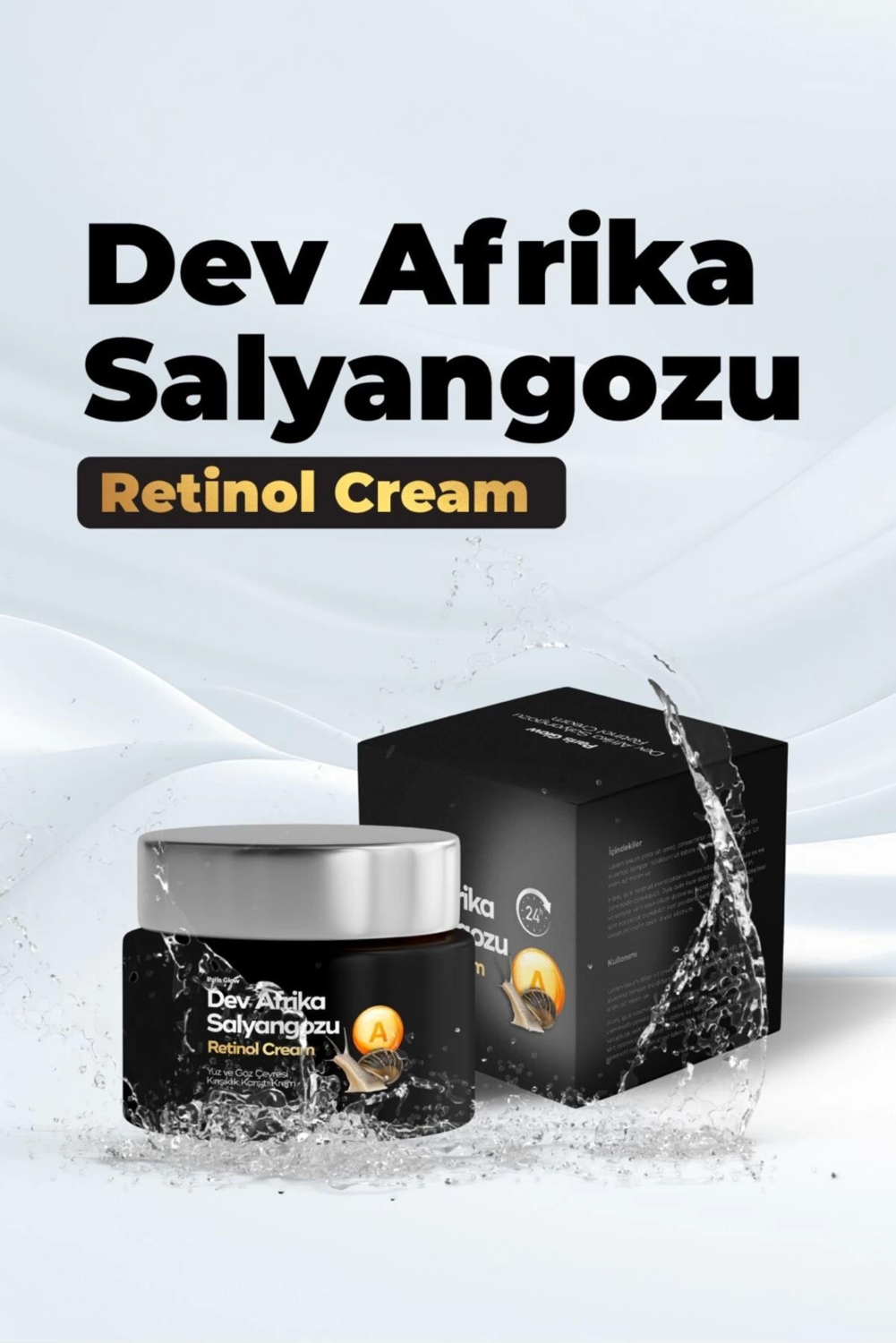 Dev Afrika Salyangozu Retinol Krem