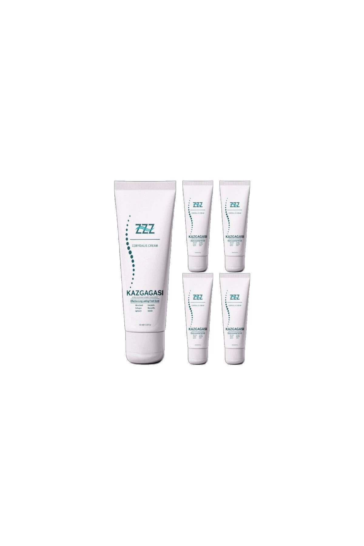 Kaz Gagası Özel Karışımlı Krem 5x100 ml Rahatlatıcı Bakım Kremi