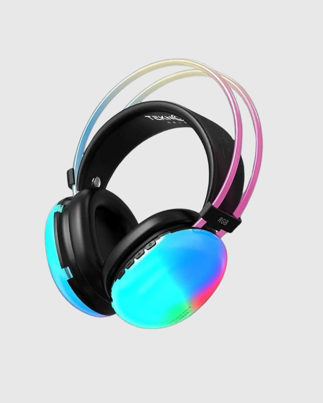 Ergonomik RGB Işıklı Kablosuz Kulaklık Bluetooth 5.3 IPX4