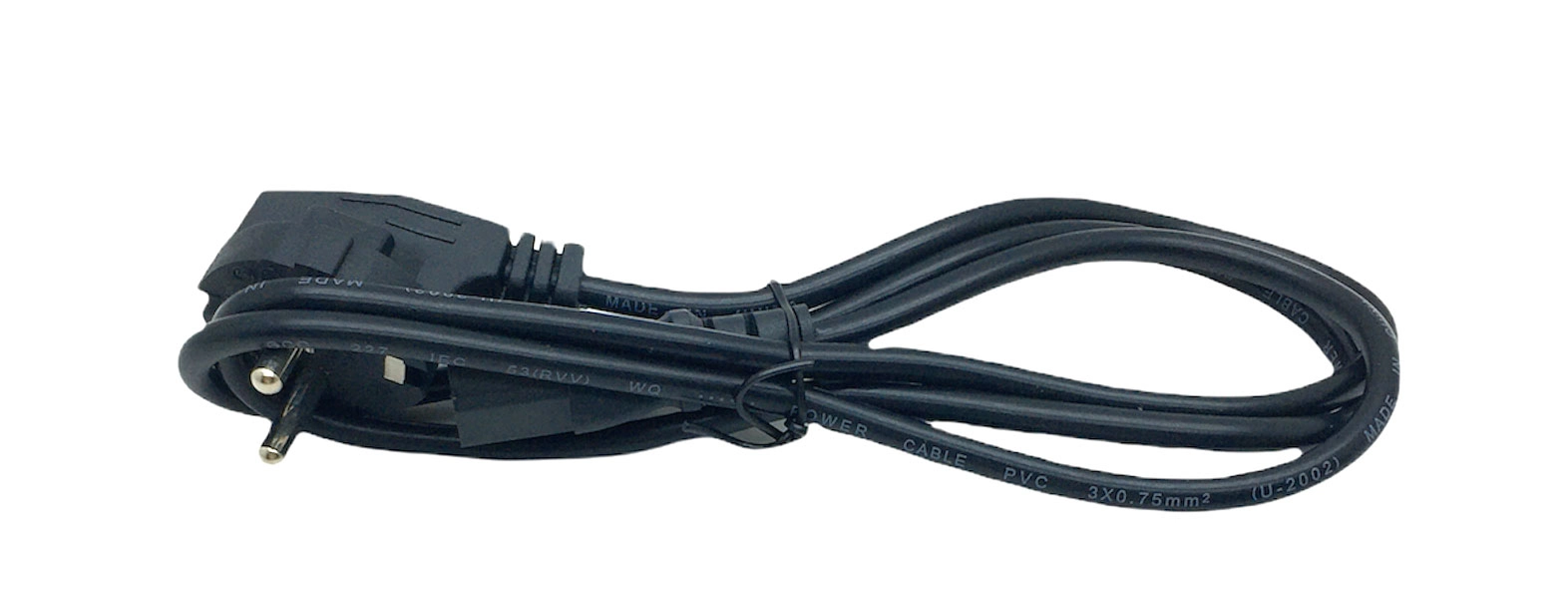 Erkek Güç Kablosu 1.2 Metre Uzunlukta Elektronik Cihazlar için