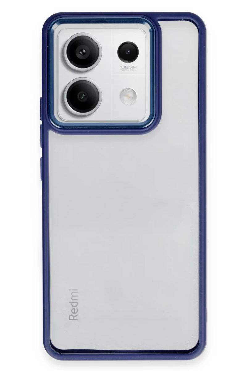 Xiaomi Redmi Note 13 Pro 5G Uyumlu Kılıf Power Silikon - Lacivert