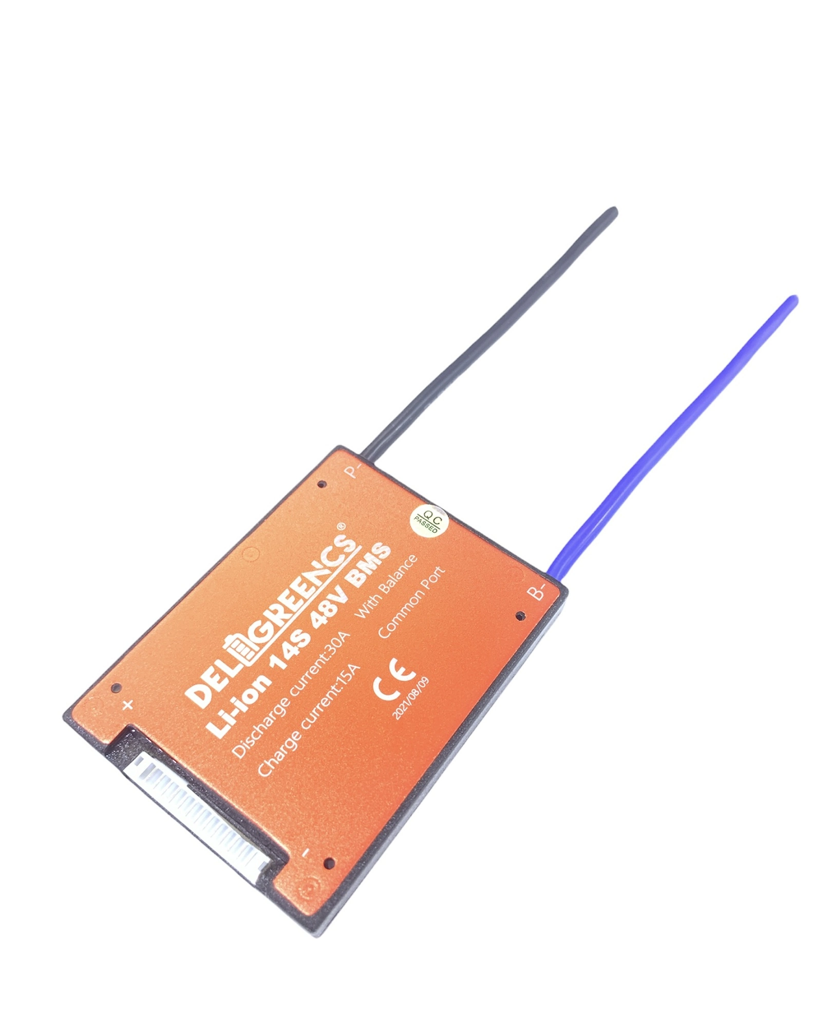 Sensörlü 14S 30A Li-Ion BMS Kartı Ortak Port