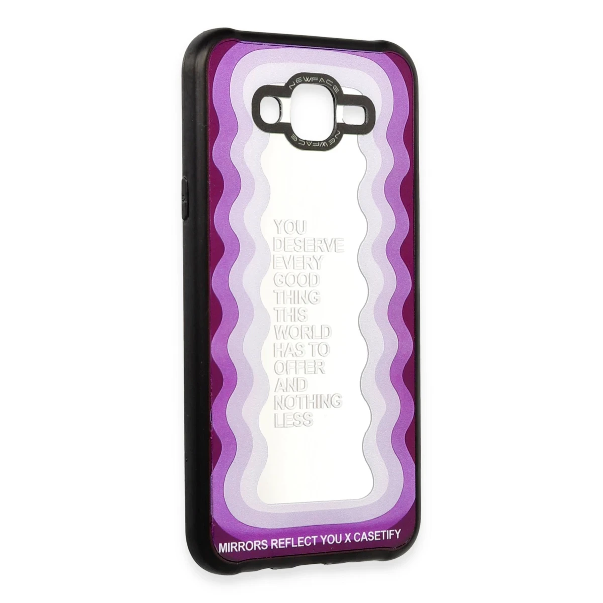 Samsung Galaxy J7 Kılıf Mirror Desenli Kapak - Mirror - 5
