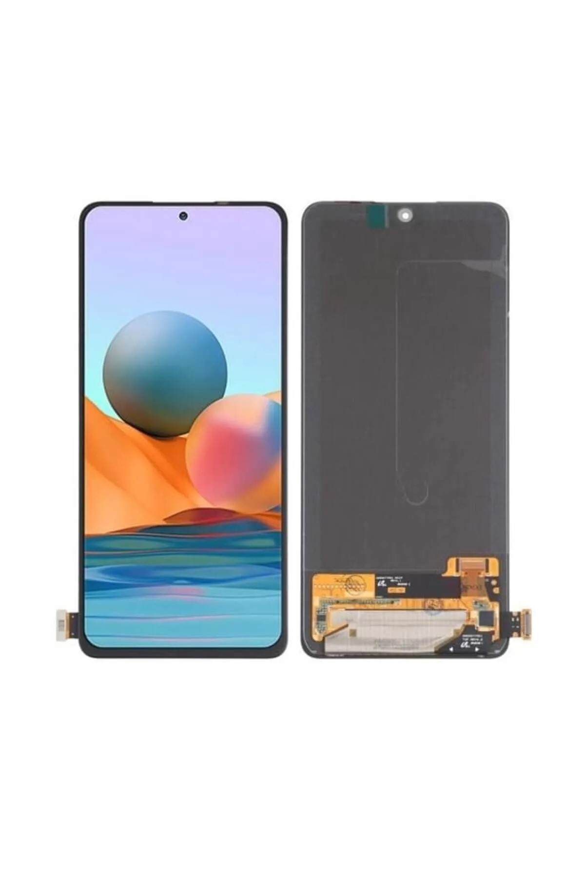 Redmi Note 10 Uyumlu - Note 10S Ekran Dokunmatik SRV (Siy