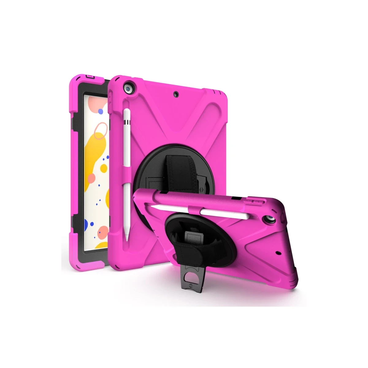 Apple iPad 5 Air 9.7 Kılıf Amazing Tablet Kapak - Pembe