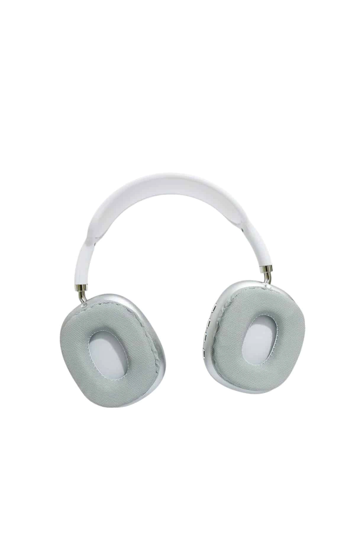 Beyaz Bluetooth Kulaklık P9 Plus Dinamik Ses 5 Saat Süre