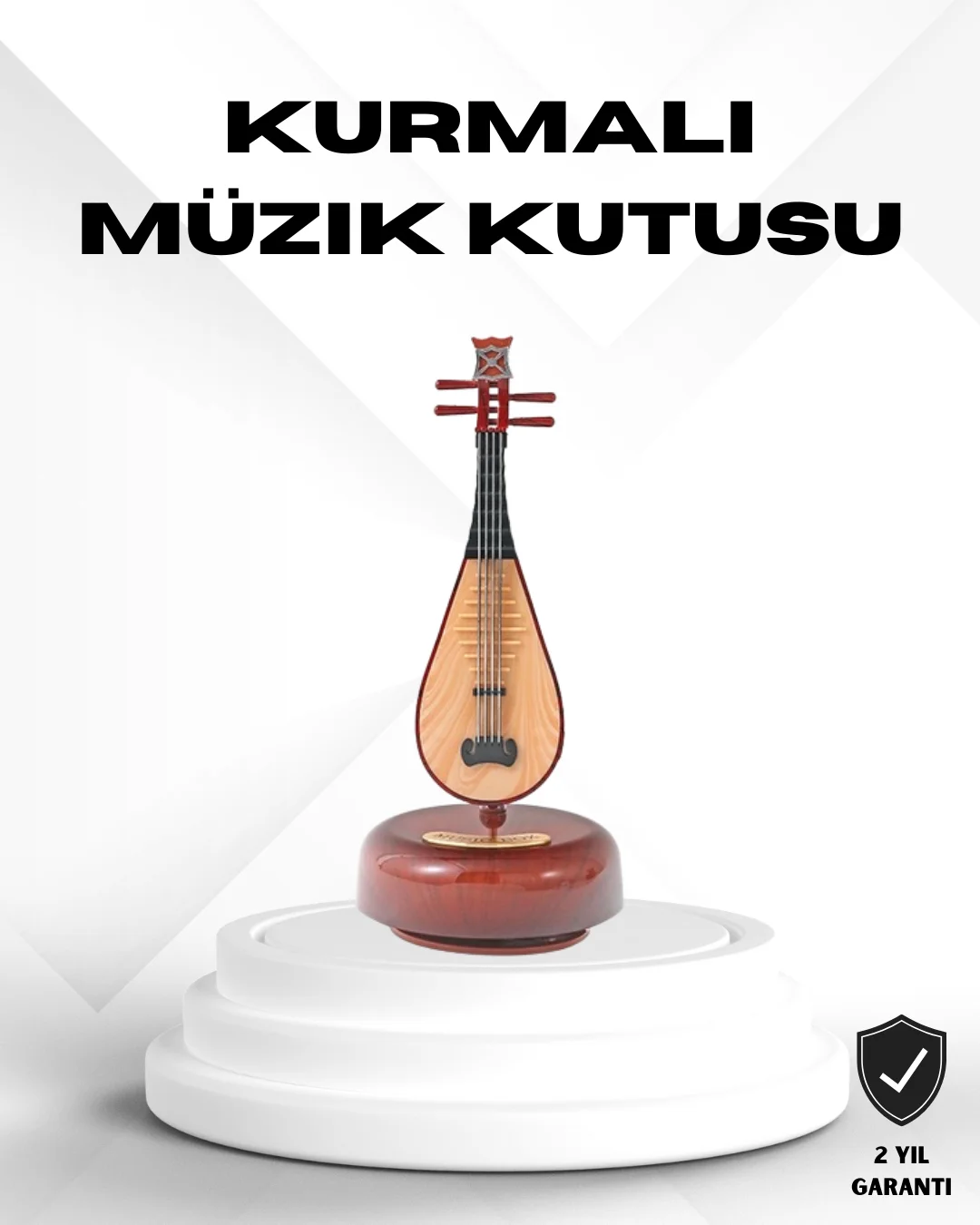 Figürlü Müzik Kutusu Zarif Melodili Dekoratif Model