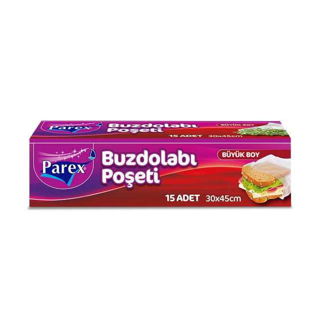 Buzdolabı Poş  30*45 Büyük 15li