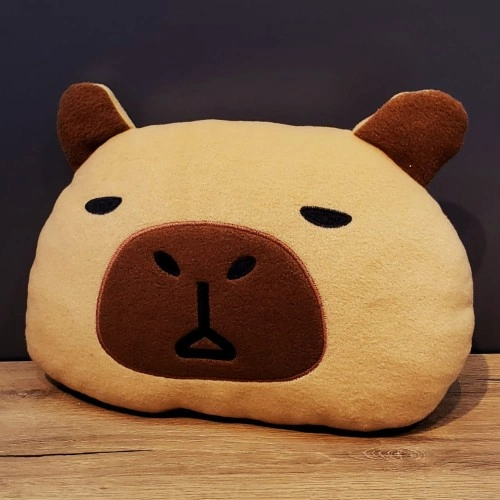 Sevimli Capybara Yastık 30 cm Dekoratif Peluş