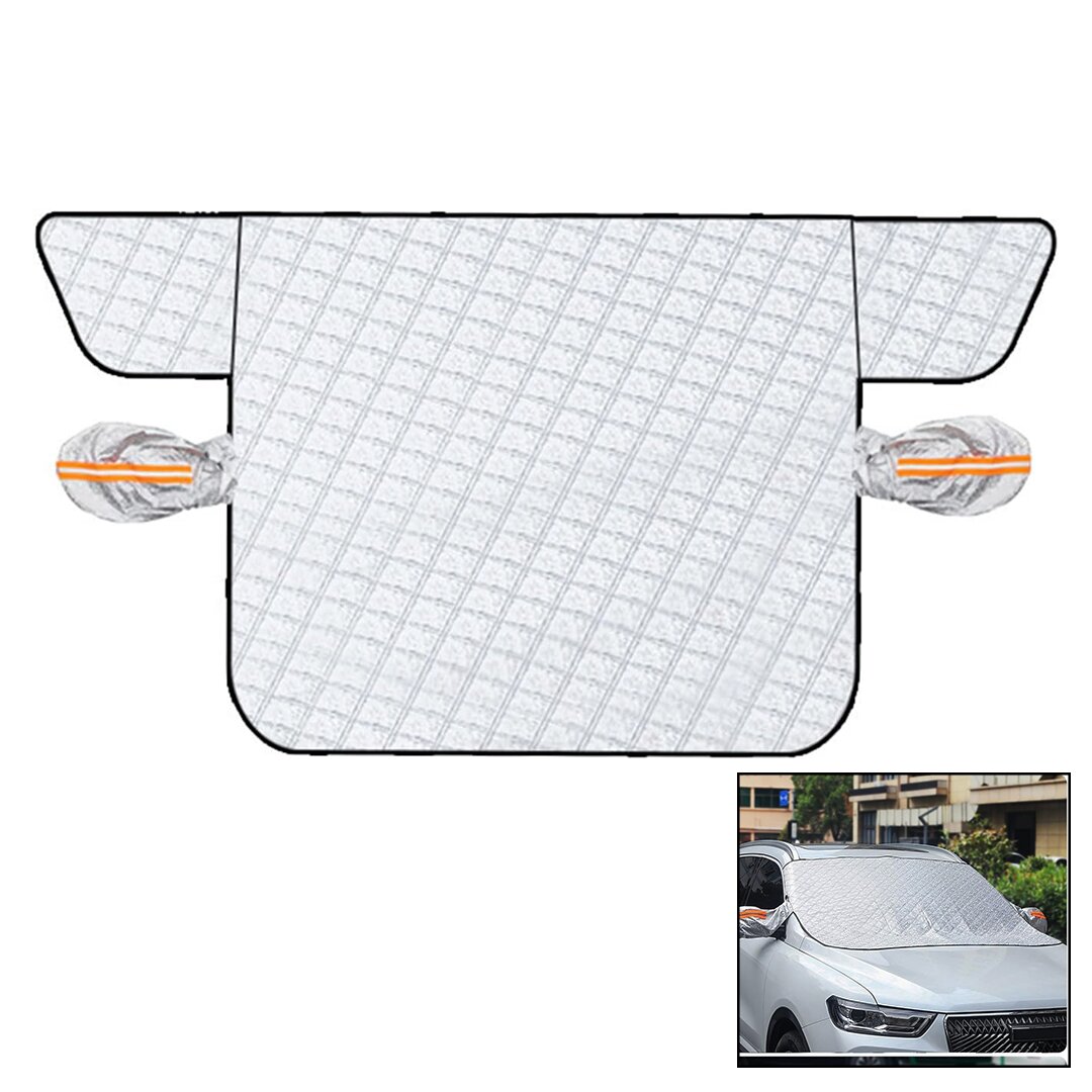 Oto - Araç Buz Önleyicibranda 150X110CM Ayna Kapaklı - Emniyet Kanatlı=kapı Sıkıştırma