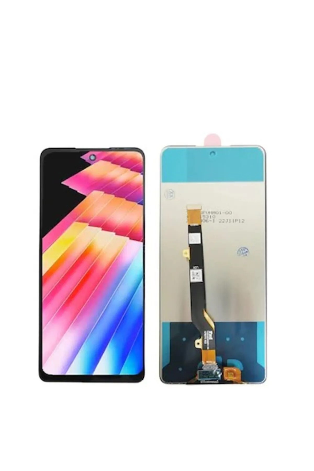 infinix Hot 30 Pro Uyumlu Dokunmatik Ekran OLED (Siyah)