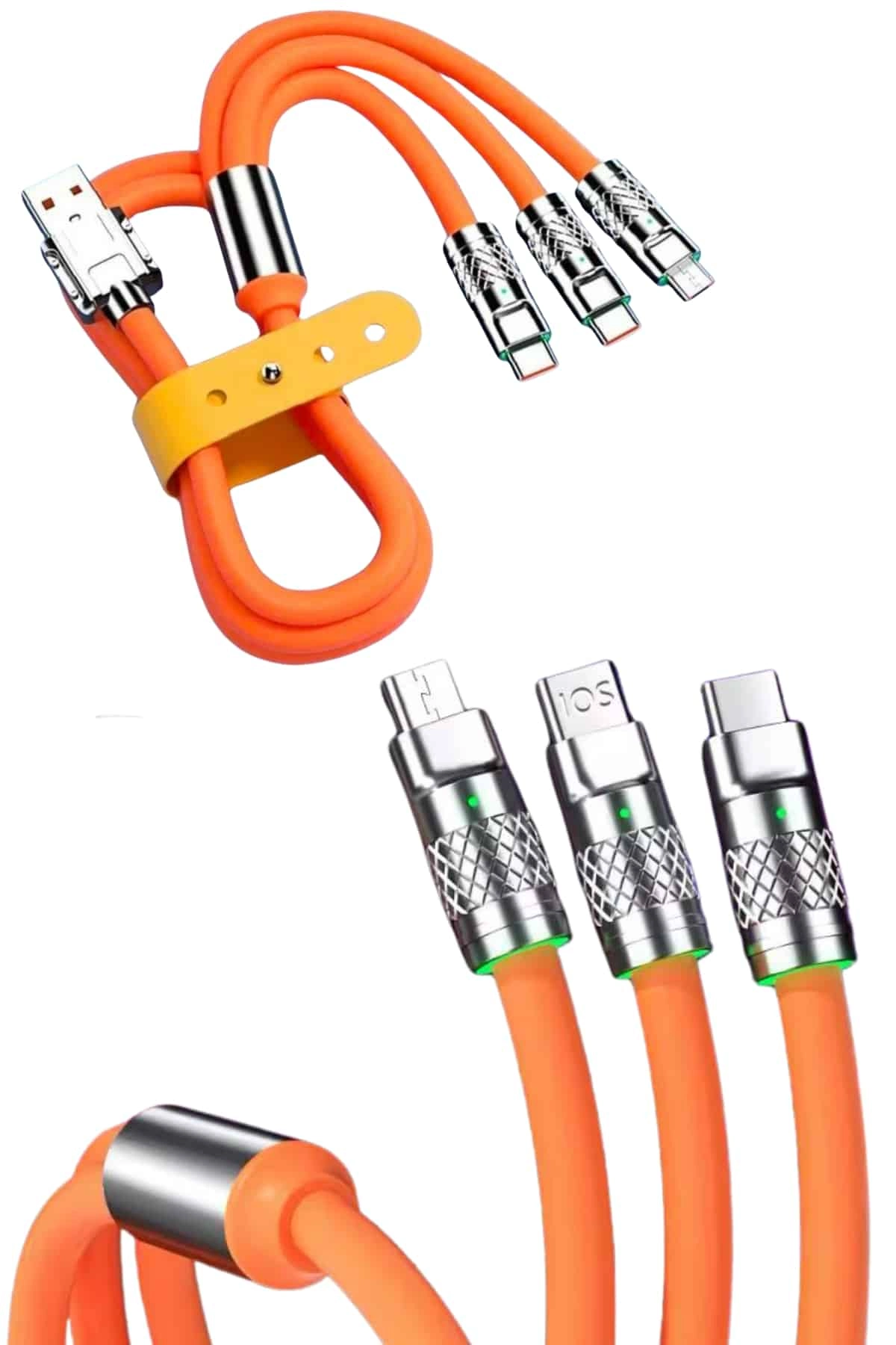 Hızlı Şarj Kablosu USB Type-C 120W Uyumlu Cihazlar için