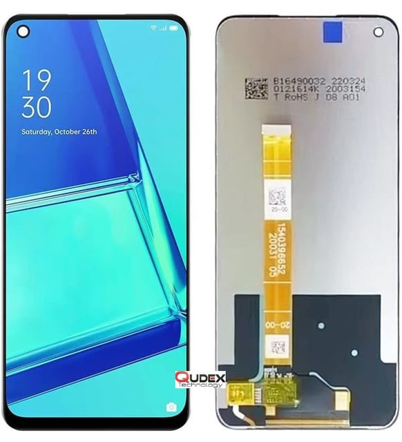 Oppo A92 Uyumlu Ekran Dokunmatik SRV (Siyah)