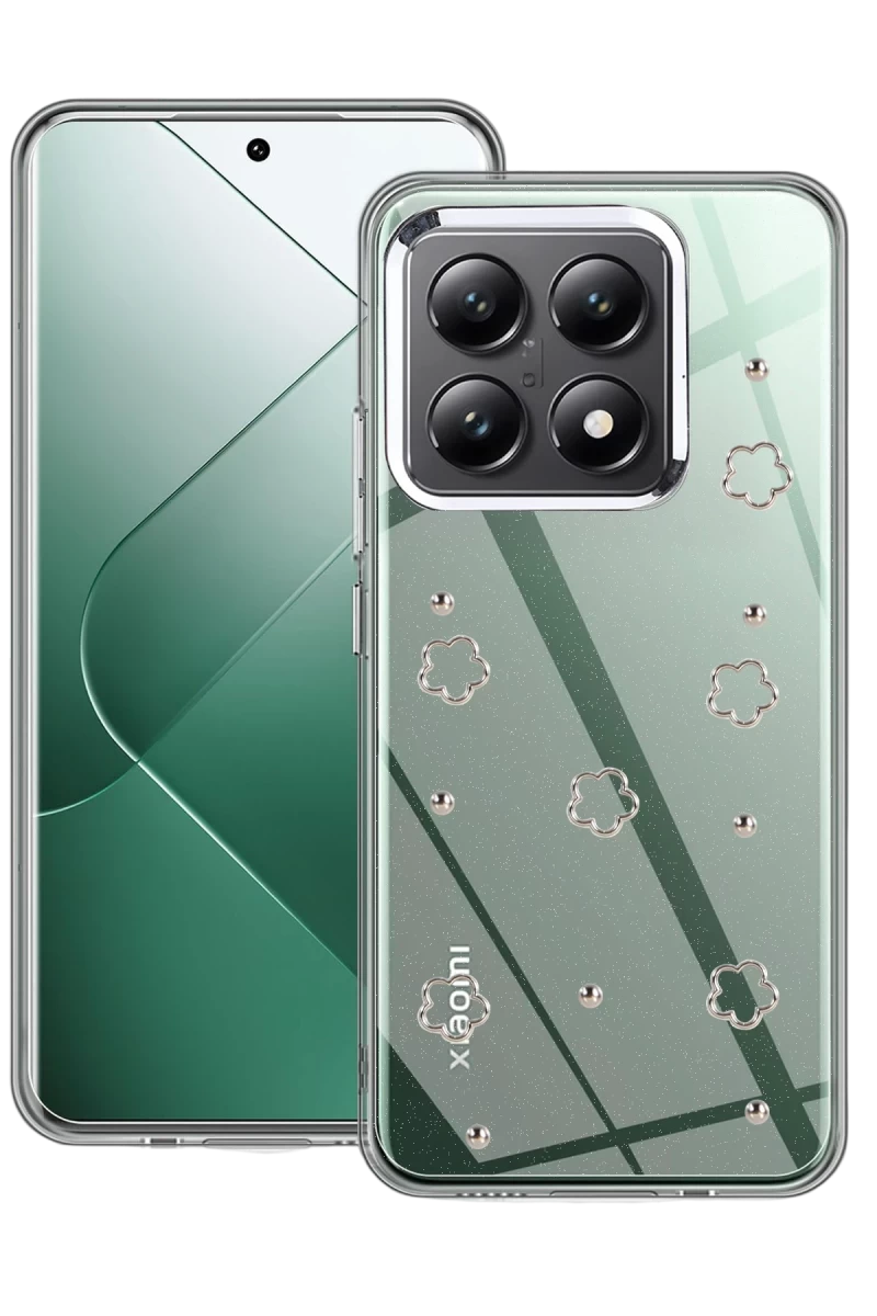 Xiaomi Mi 14T Pro Uyumlu Fiyonk Desenli Kapak - Desen 2