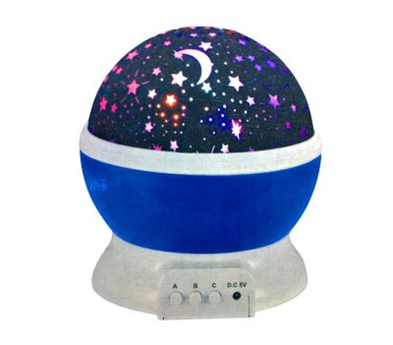 Star Master Pilli Dönerli Gece Lambası