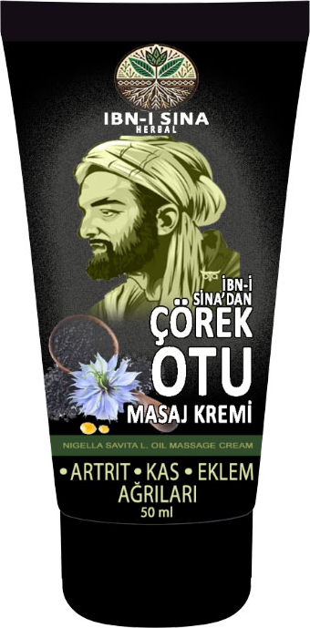 Ibn-I Sina Çörek Otu Kremi 50 ml / Teskin Masaj Kremi