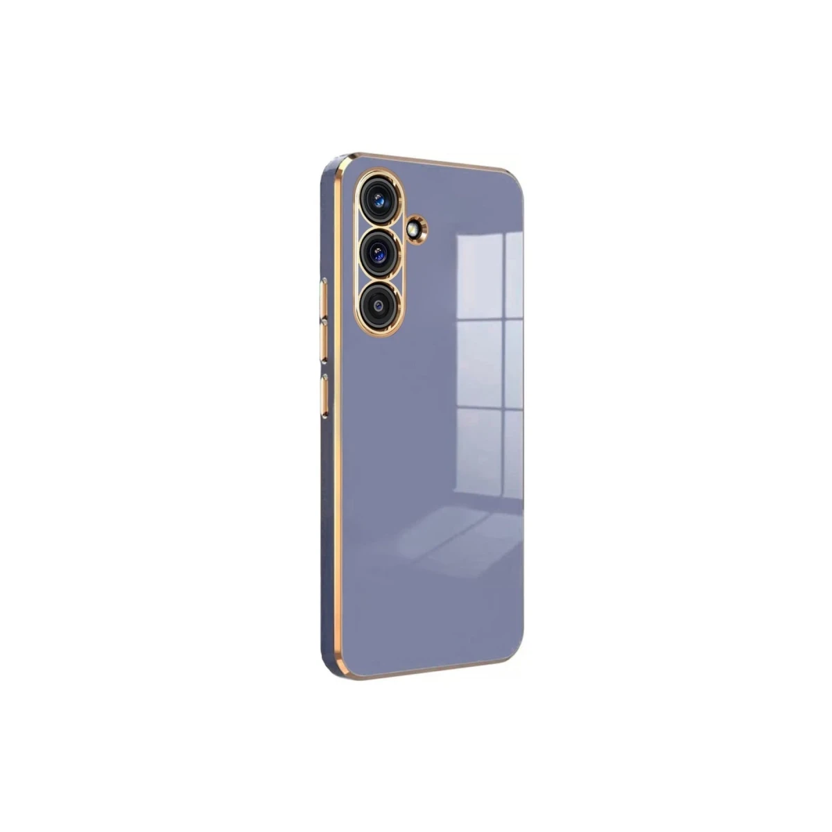 Samsung Galaxy S24 FE Kılıf Volet Silikon - Mavi