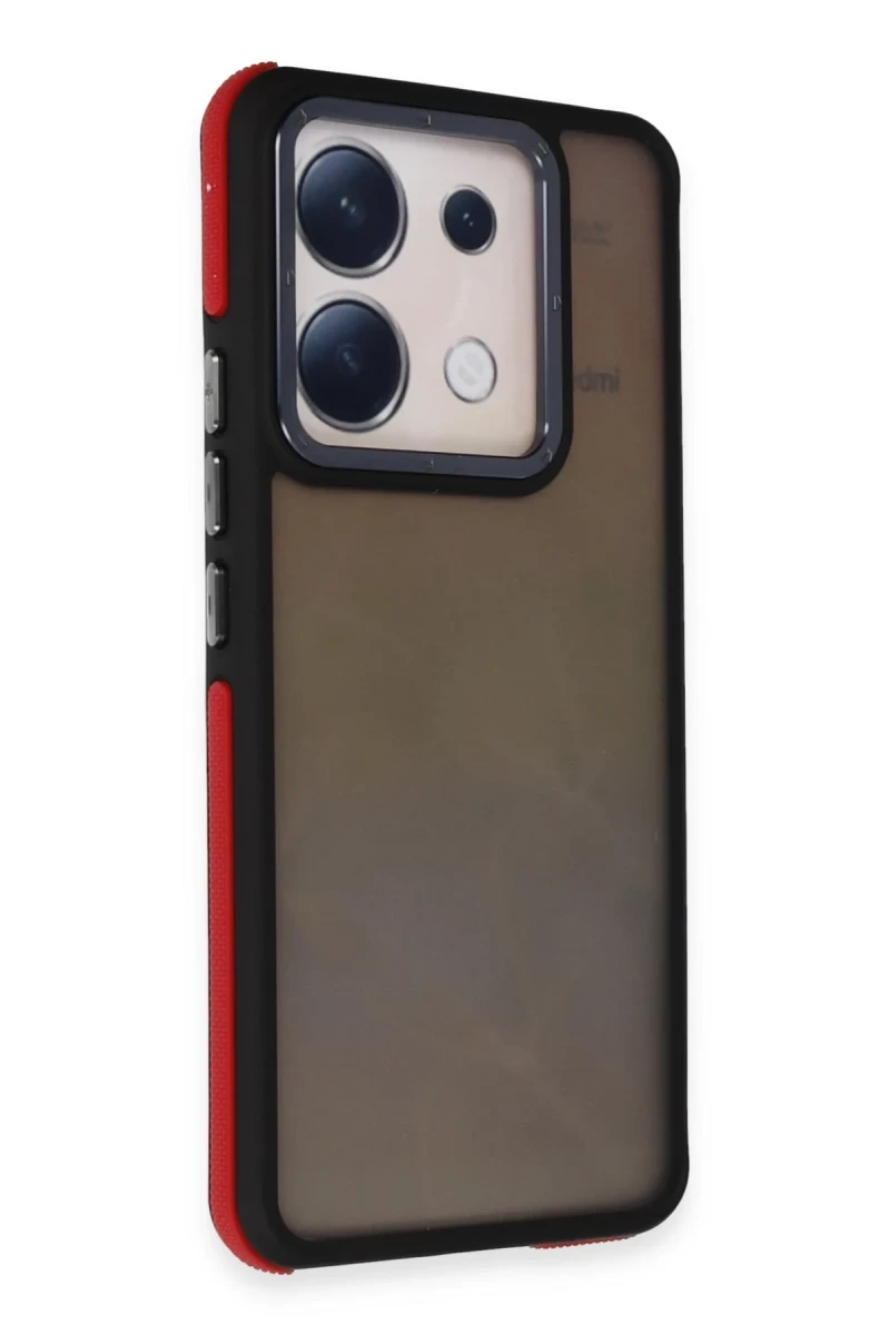 Xiaomi Redmi Note 13 Pro 5G Uyumlu Harvel Kapak - Kırmızı