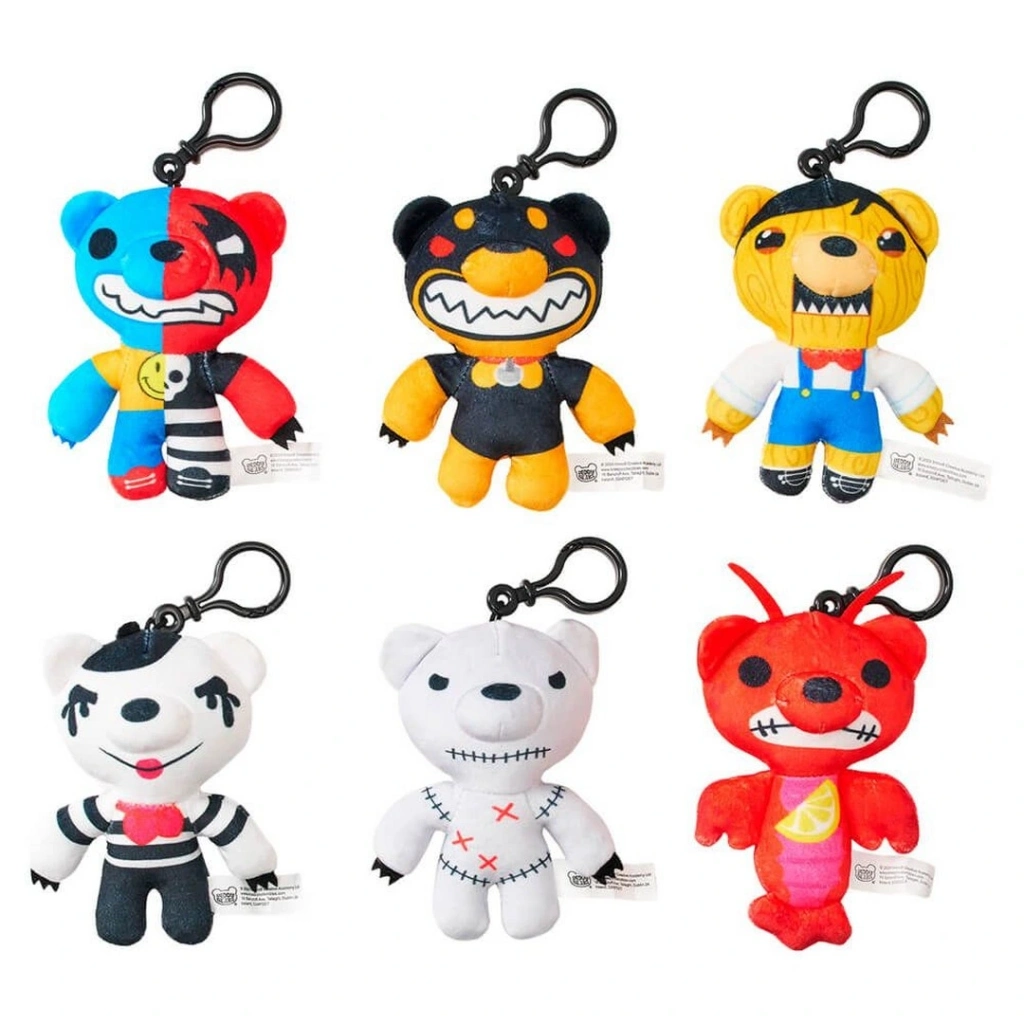 Peluş Sürpriz Paket 4 Adet Klipsli Eğlenceli Oyuncak