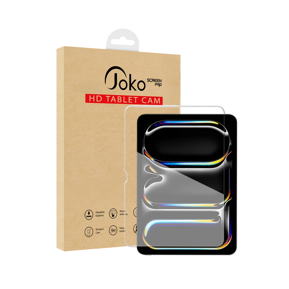 Joko Apple iPad 2025 10.9 10.nesil (A16) HD Tablet Cam Ekran Koruyucu - Şeffaf