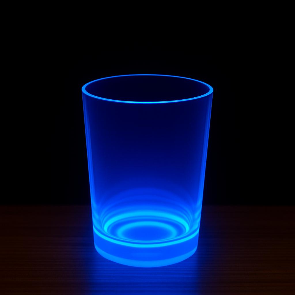 PartyGlow Neon Mavi Bardak 8.5 x 10.5 cm