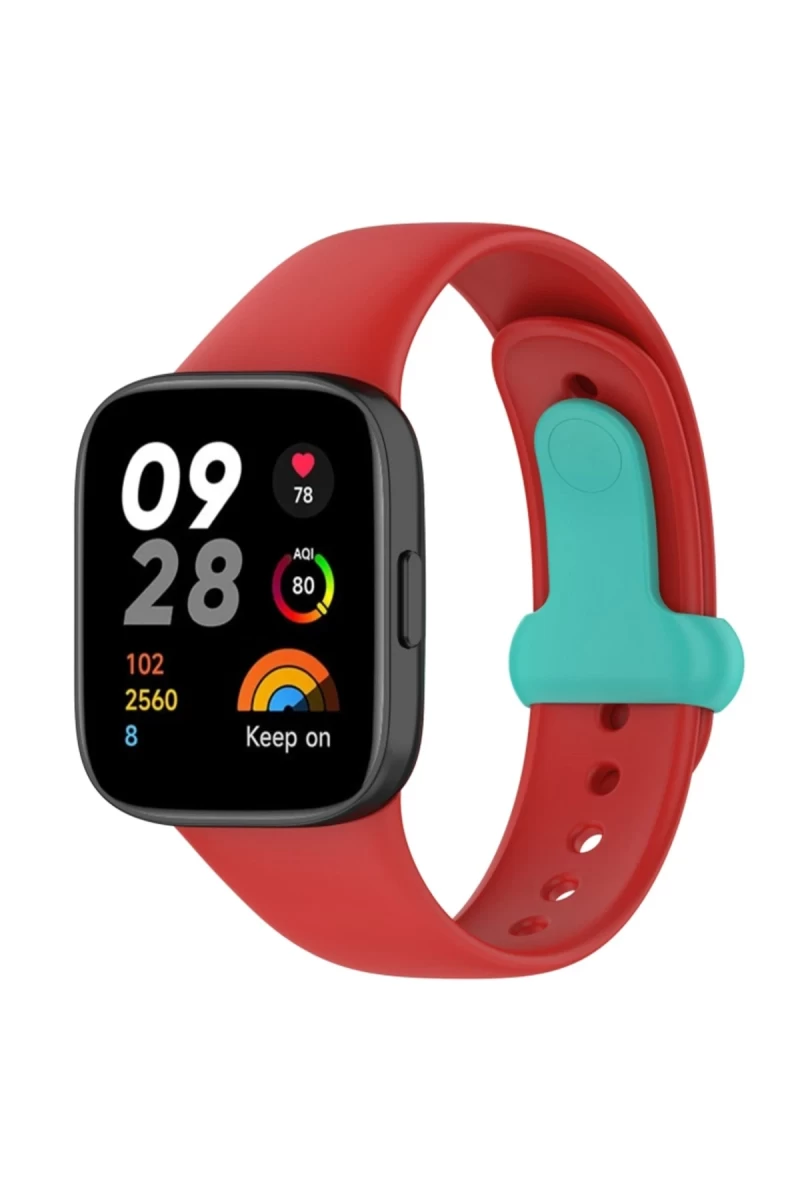 Xiaomi Redmi Watch 3 Origin Silikon Kordon - Kırmızı