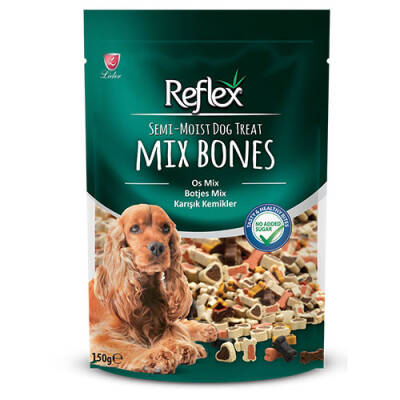 Semi Moist Karışık Kemik Yarı Yumuşak Köpek Ödülü 150 Gr