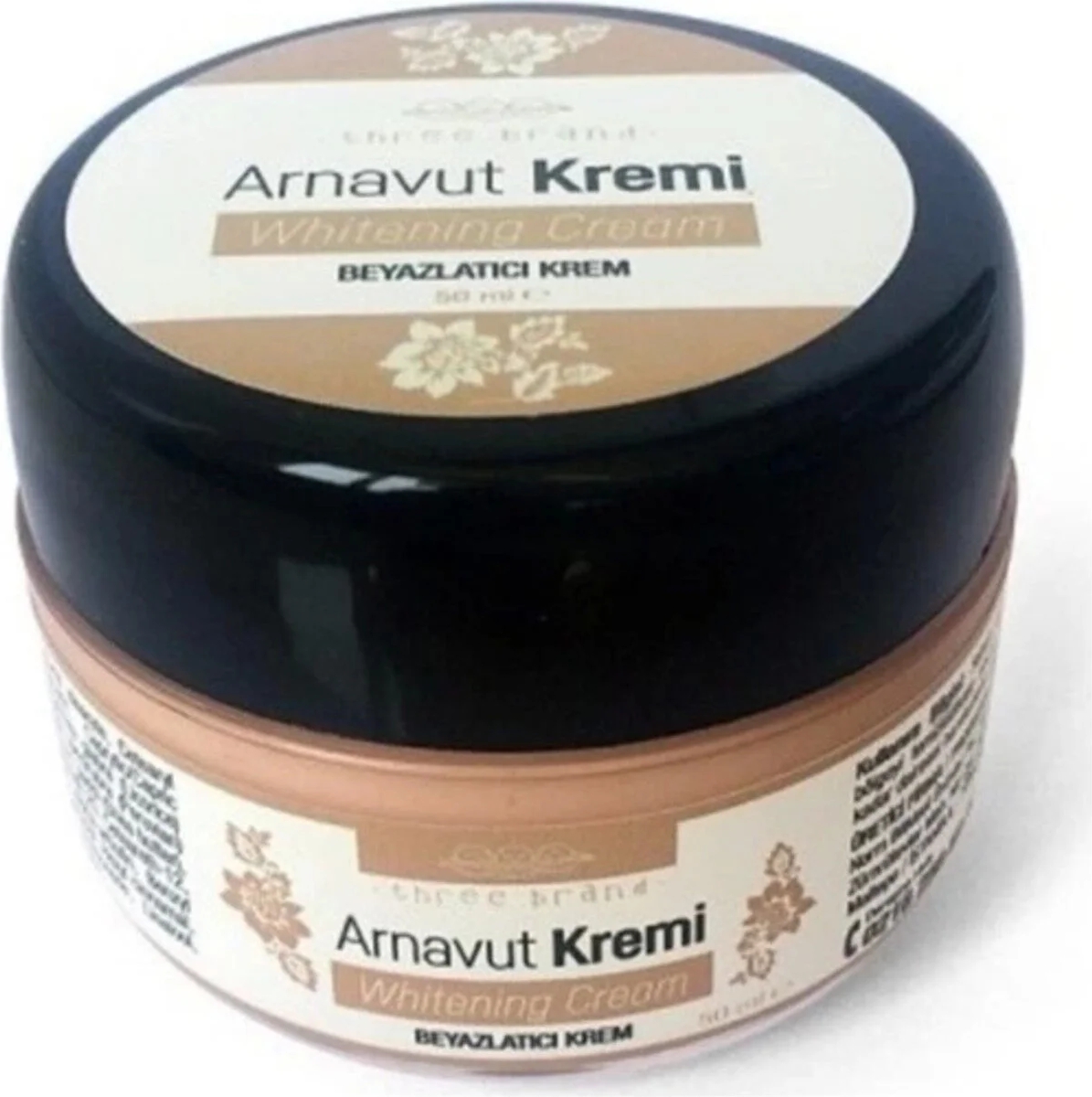 Süper Three Brand Whitening Cream Arnavut Kremi 50 ml Kremi 5 Adet