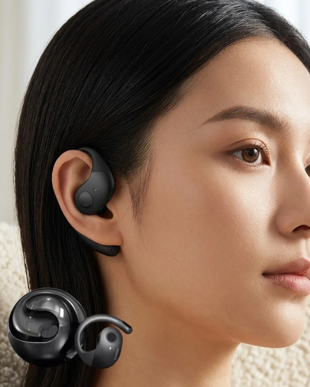 Premium Kablosuz Kulaklık Gürültü Azaltma Şarj Kutulu Bluetooth Kulaklık