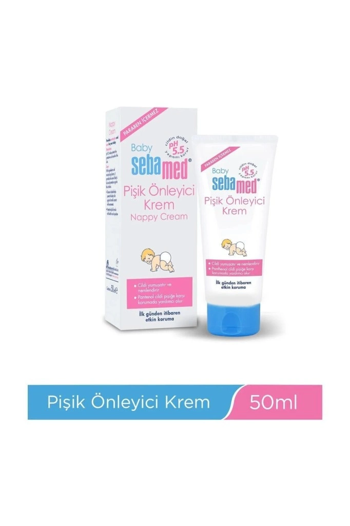 Pişik Önleyici Bebek Kremi 50 ml Hassas Ciltler İçin
