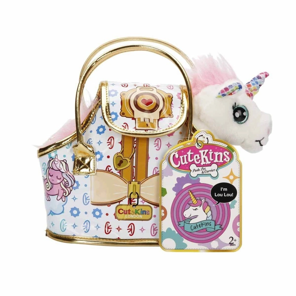 Peluş Unicorn Taşıma Çantası ile 1 Adet Eğlenceli Oyuncak