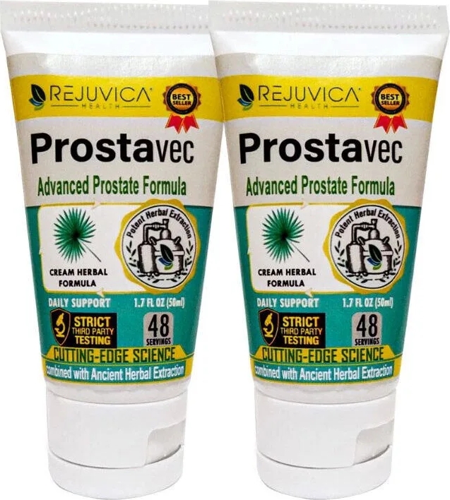 Prostavec Cream 50 ml 2 Adet / Erkeklerin Özel Leyici Krem