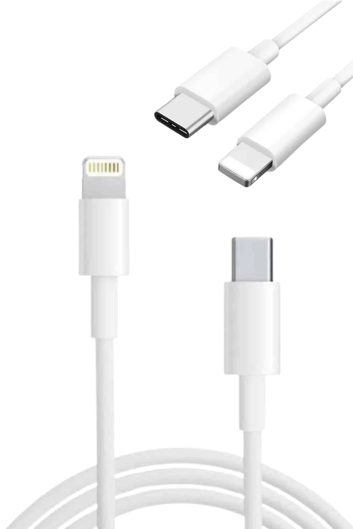 Hızlı Şarj Adaptörü 30W Type-C Lightning iOS Cihazlar için