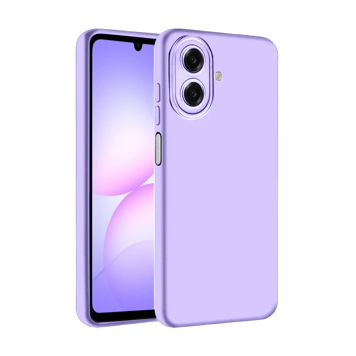 Samsung Galaxy A07 4G Nano içi Kadife Silikon - Lila