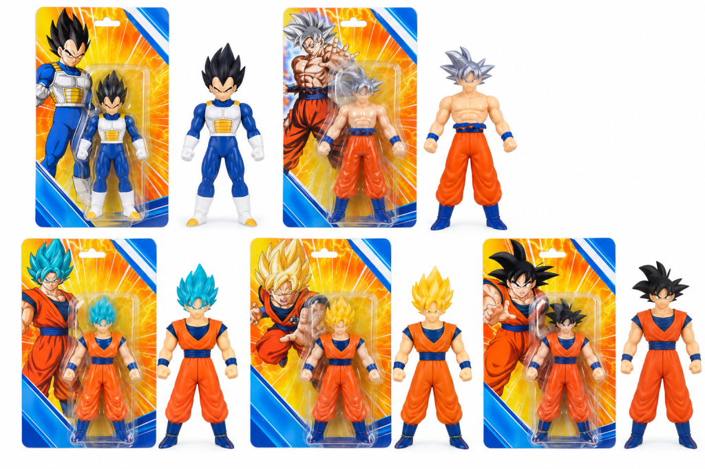 89372 Dragon Ball Stretch Figür 15 cm (adet fiyatıdır)