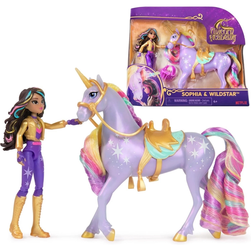 Eğlenceli Unicorn Akademisi Sophia Wildstar Seti