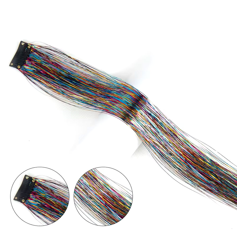 Klipsli Hair Tinsel Saç Simi - HTK01