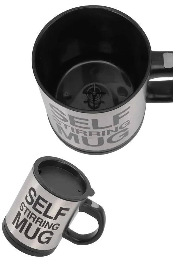 Karıştırıcı Özellikli Mikser Kupa Bardak Kompakt Taşınabilir Mug