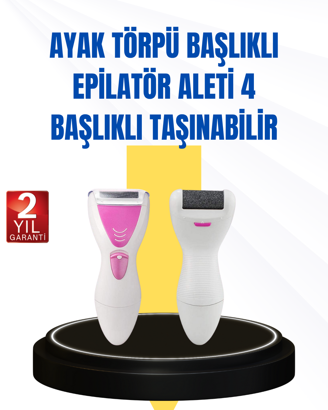 Tüy Temizleme ve Cilt Bakım Cihazı