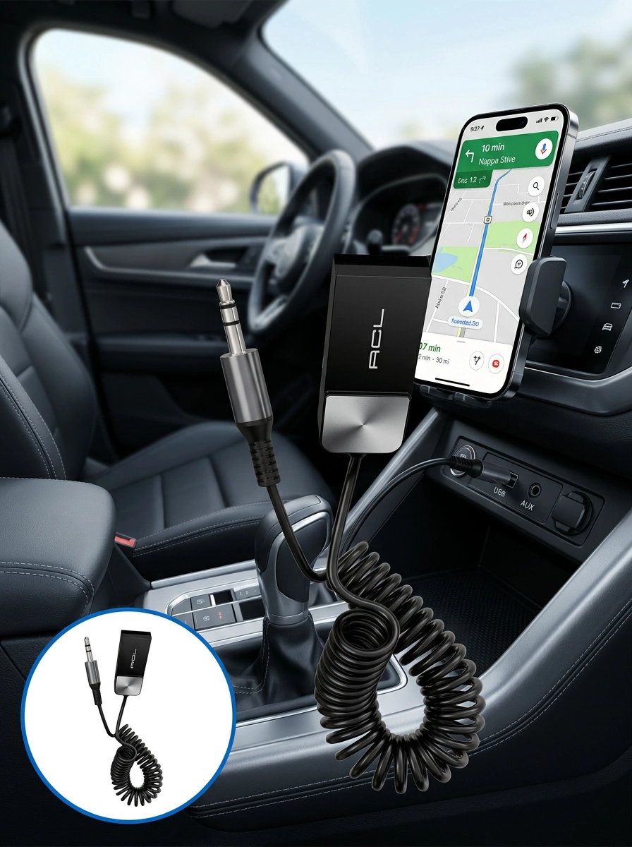 Kablosuz Bluetooth Adaptörü USB AUX Uyumlu Cihazlar için