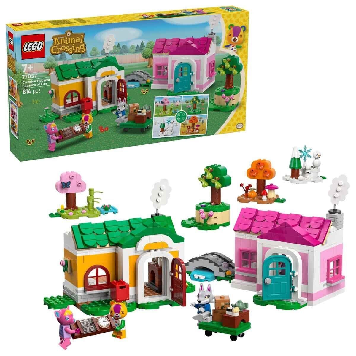 77057 Lego Animal Crossing Yaratıcı Evler: Eğlenceli Mevsimler 814 parça +7 yaş