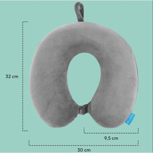 Ergonomik Seyahat Boyun Yastığı 29x27 cm Konforlu Destek