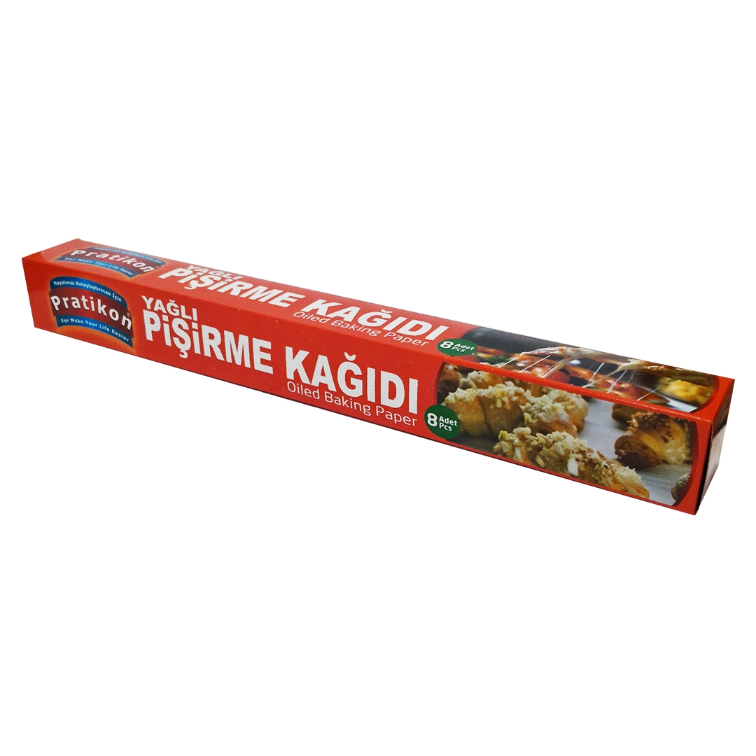 Yağlı Pişirme Kağıdı 288 Adet Seti Mutfak Kullanımı