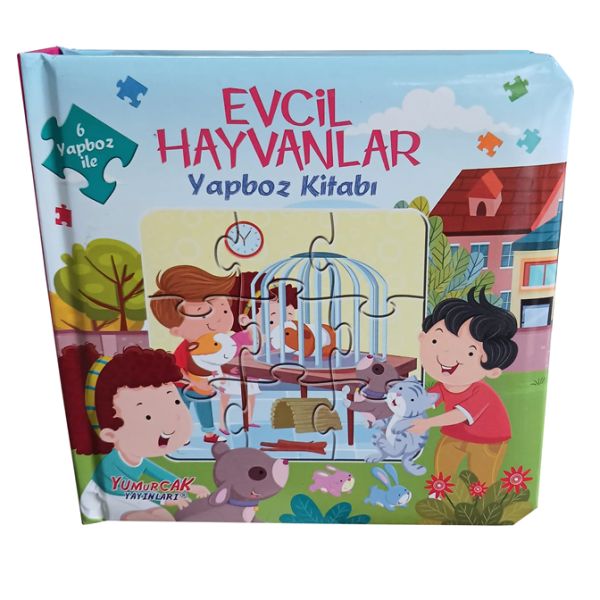 Evcil Hayvanlar - Yapboz Kitabı