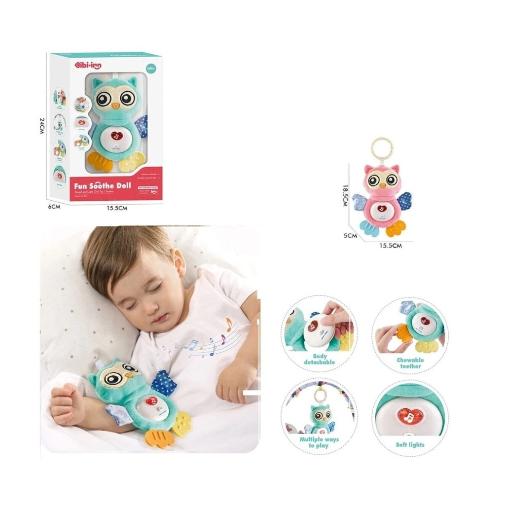 Işıklı Sesli Bebek Baykuşu 1 Adet
