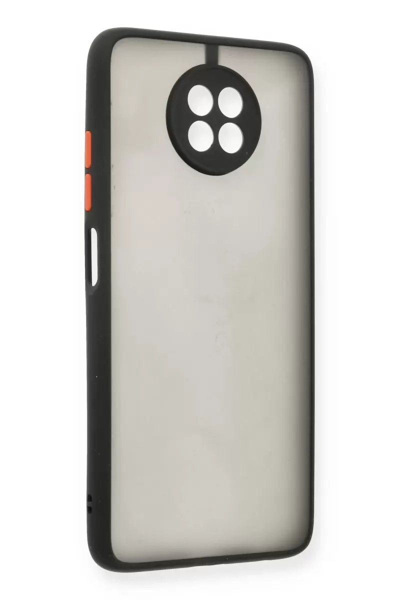 Xiaomi Redmi Note 9 5G Uyumlu Kılıf Montreal Silikon Kapak - Siyah