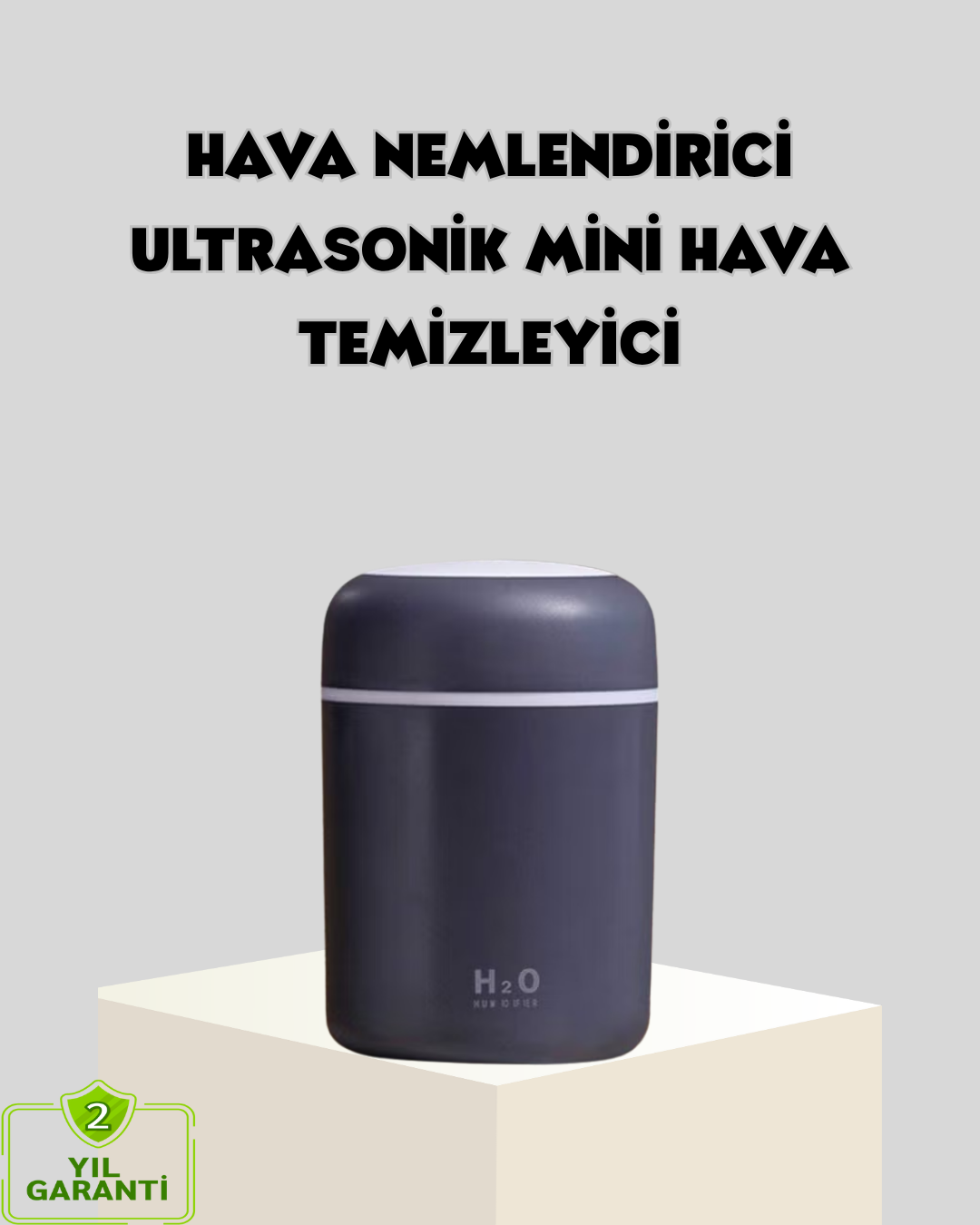 LED Işıklı USB Nemlendirici – Sürekli ve Aralıklı Püskürtme Modu