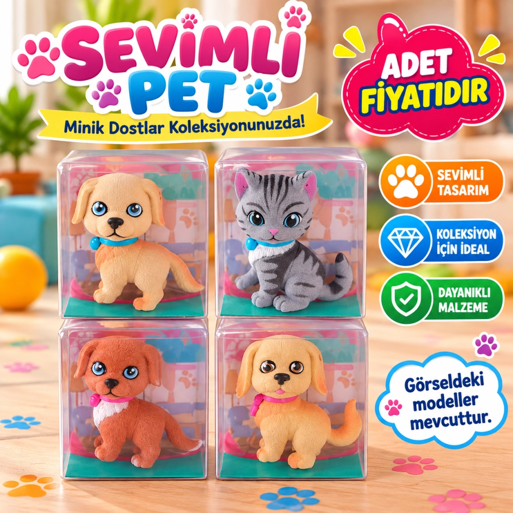Kedi Köpek 24'lü Standart Set Pet Ürünleri