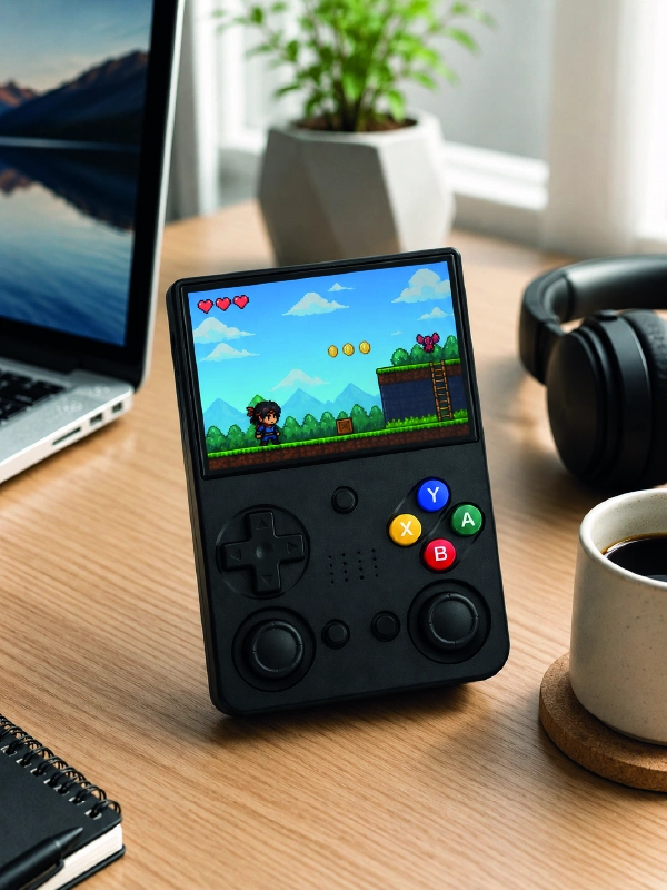 Retro El Oyun Konsolu 64GB Hafızalı IPS Ekranlı